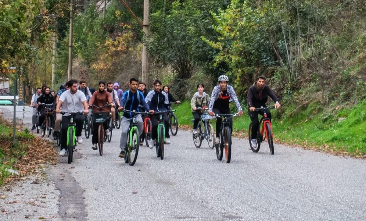 Dimçayı Bisiklet Turu Öğrencileri Doğayla Buluşturdu