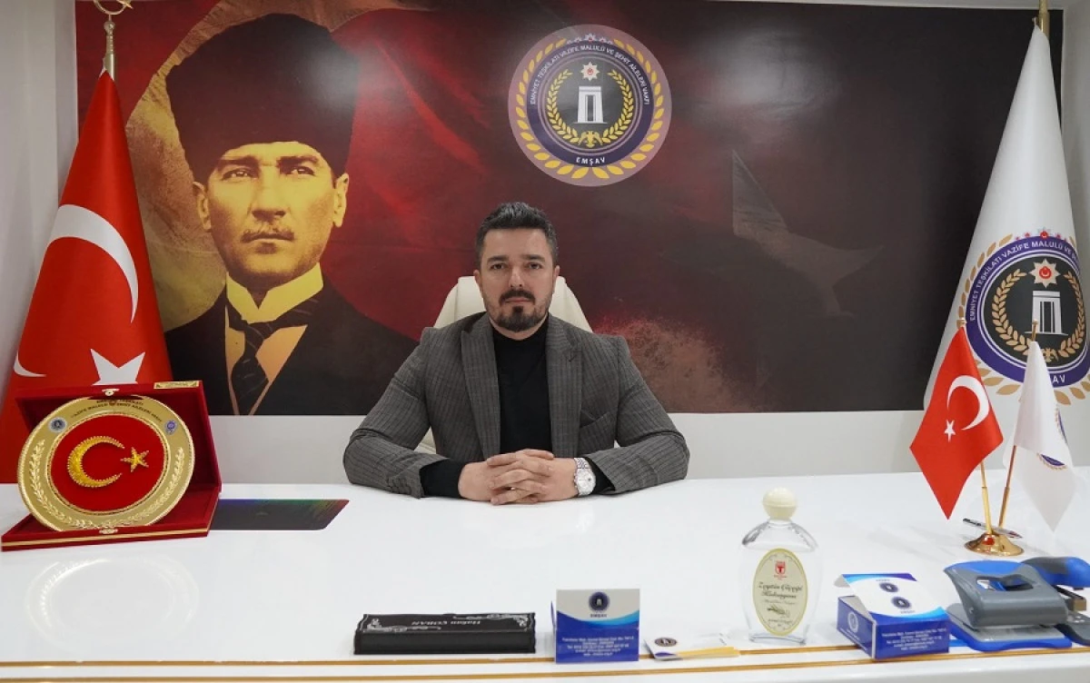 EMŞAV Başkanı Hakan &Ccedil;oban&rsquo;dan Polis Haftası Mesajı