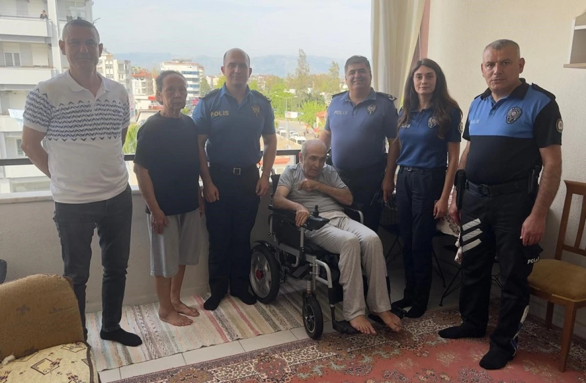 Engelliler Haftasında Emekli Polise Anlamlı Destek