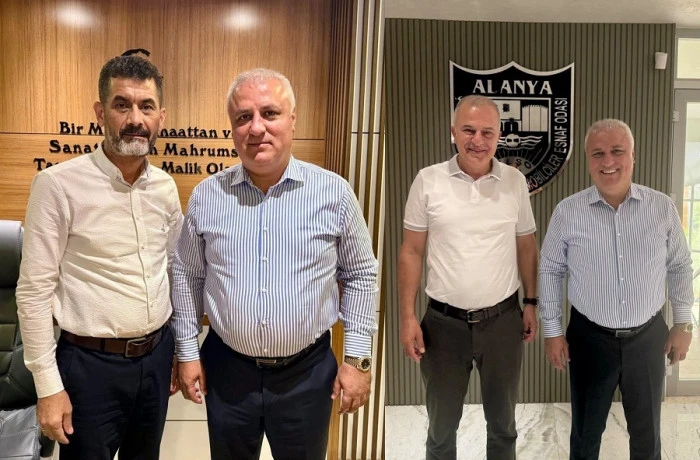 Erdem, oda başkanlarıyla bir araya geldi 