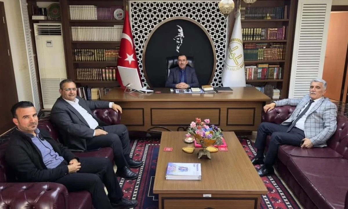 Esnaf Odası Başkanlarından M&uuml;ft&uuml; Seven&rsquo;e Ziyaret