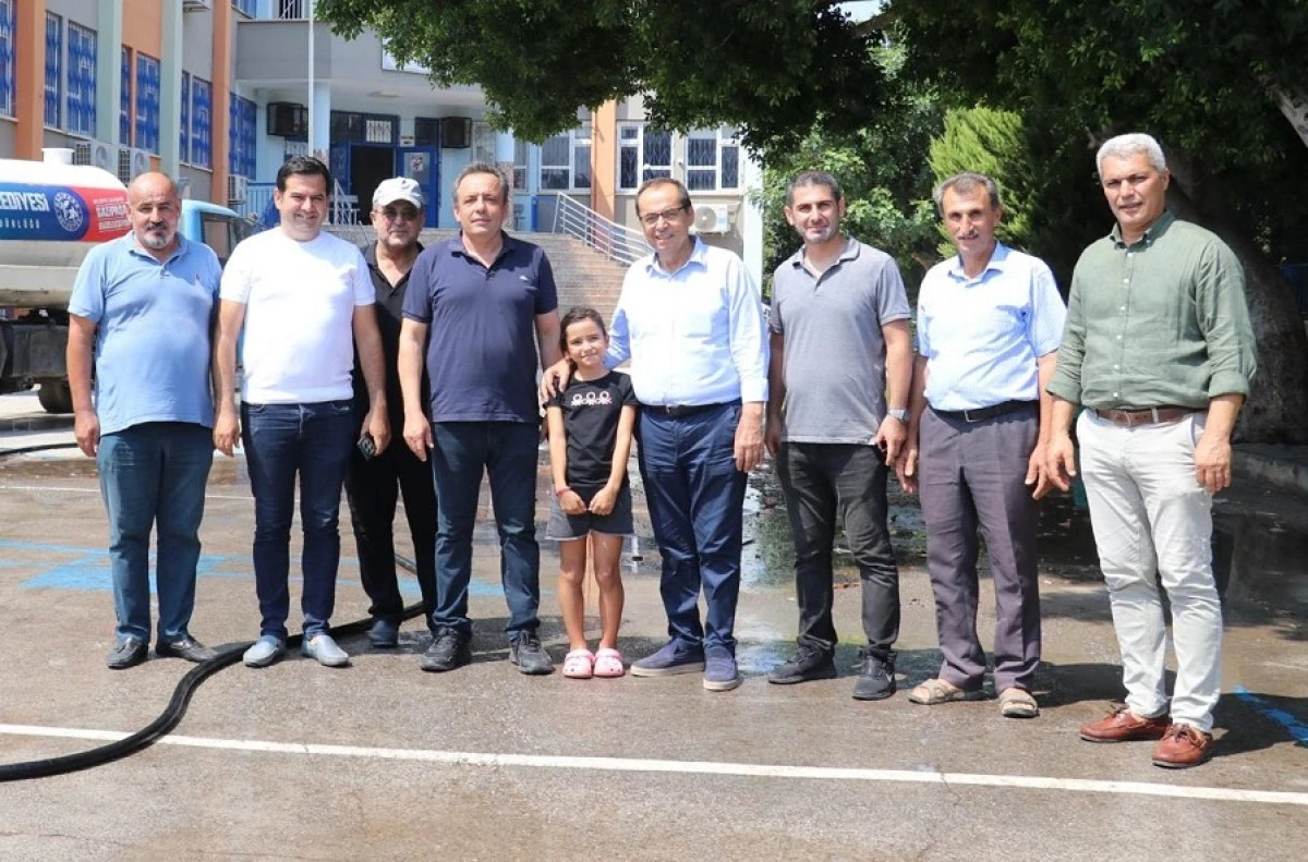 Gazipaşa&rsquo;da Okullar Yeni Eğitim Yılına Hazırlanıyor