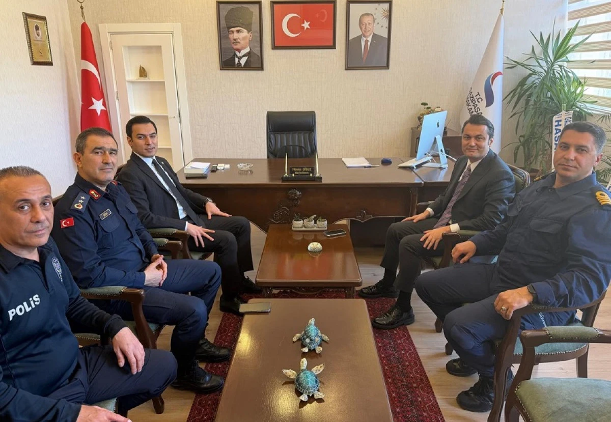 GAZİPAŞA&rsquo;DA YENİ G&Ouml;REVLERE ZİYARET