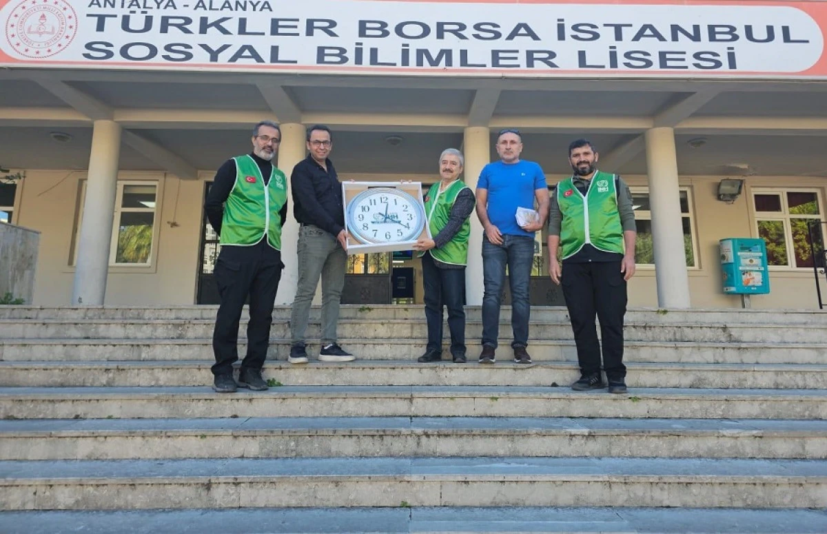 İHH Alanya Yetim Birimi’nden iyilik hareketine teşekkür