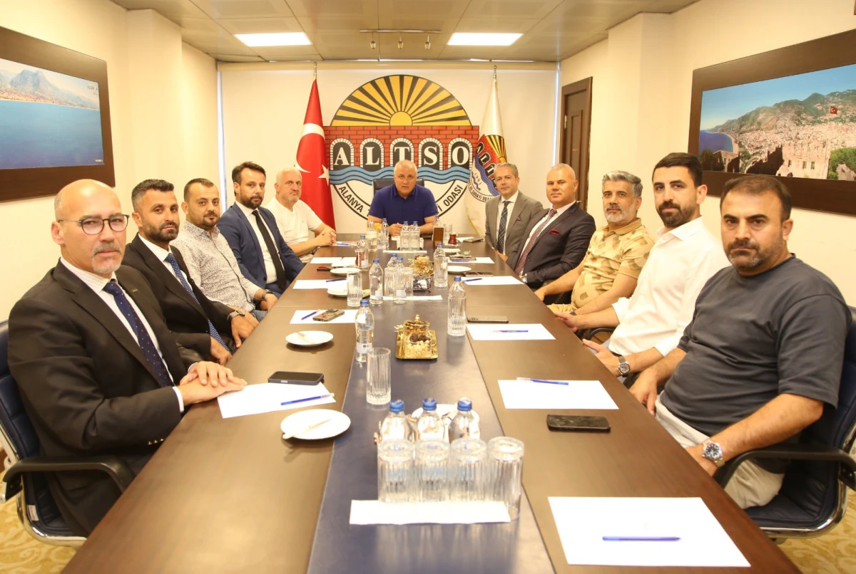 İkamet İzni Kararının Ardından Sekt&ouml;rden ALTSO'ya Teşekk&uuml;r Ziyareti