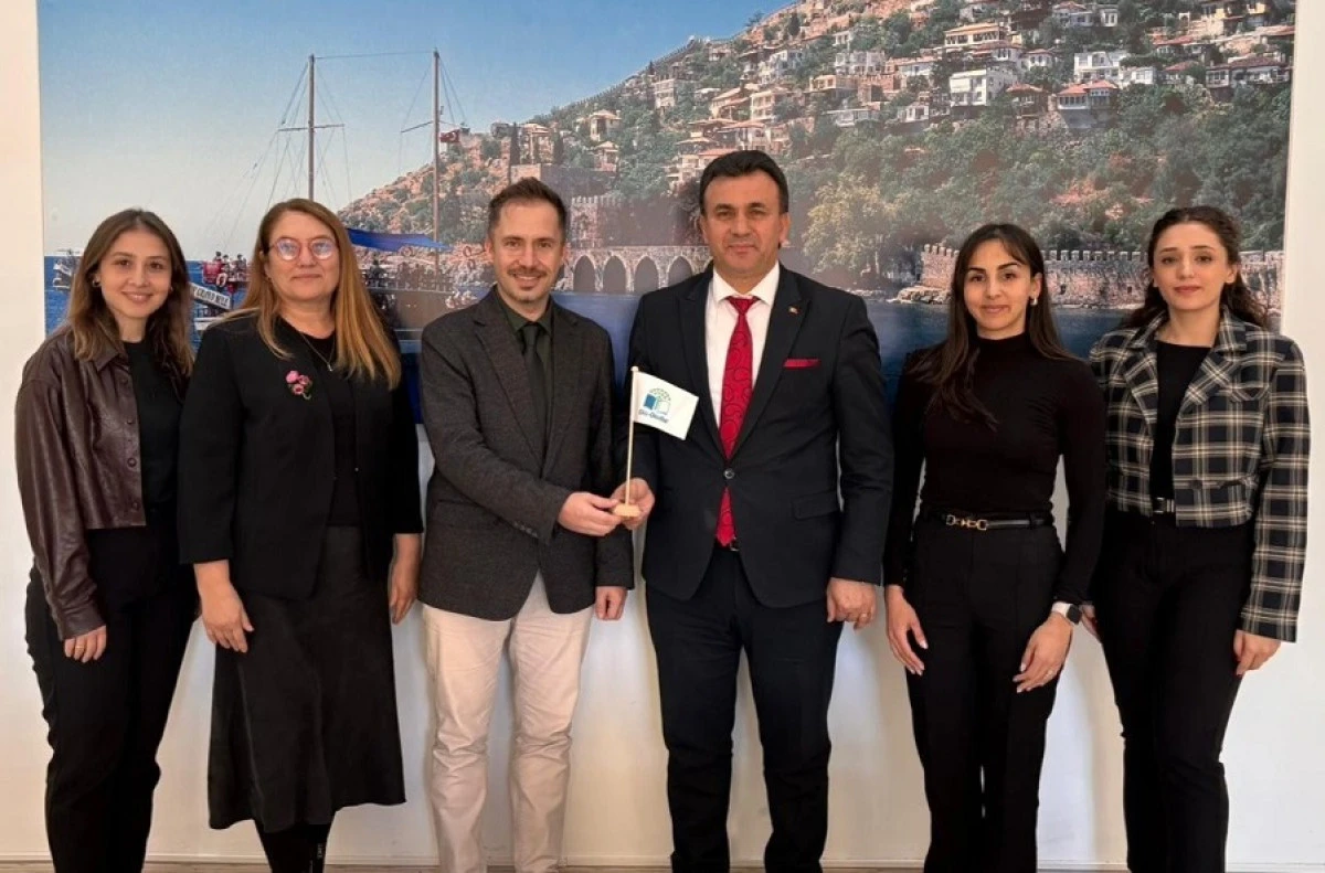 İl&ccedil;e Milli Eğitim M&uuml;d&uuml;r&uuml; Yusuf Yılmaz&rsquo;a &Ccedil;evre Ziyareti