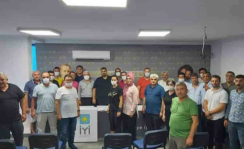 İYİ Parti Alanya teşkilatı İstanbul yolcusu