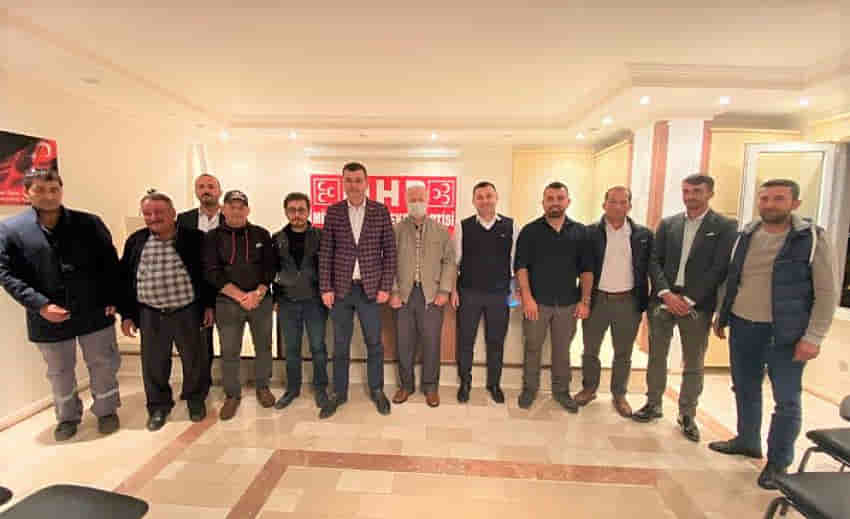 Mahalle Başkanlarıyla Buluştular