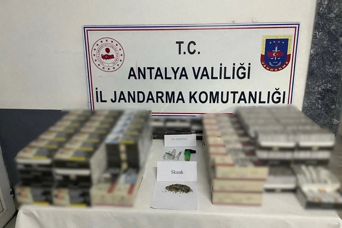Manavgat&rsquo;ta Uyuşturucu Operasyonu: &Ccedil;ok Sayıda Malzeme Ele Ge&ccedil;irildi