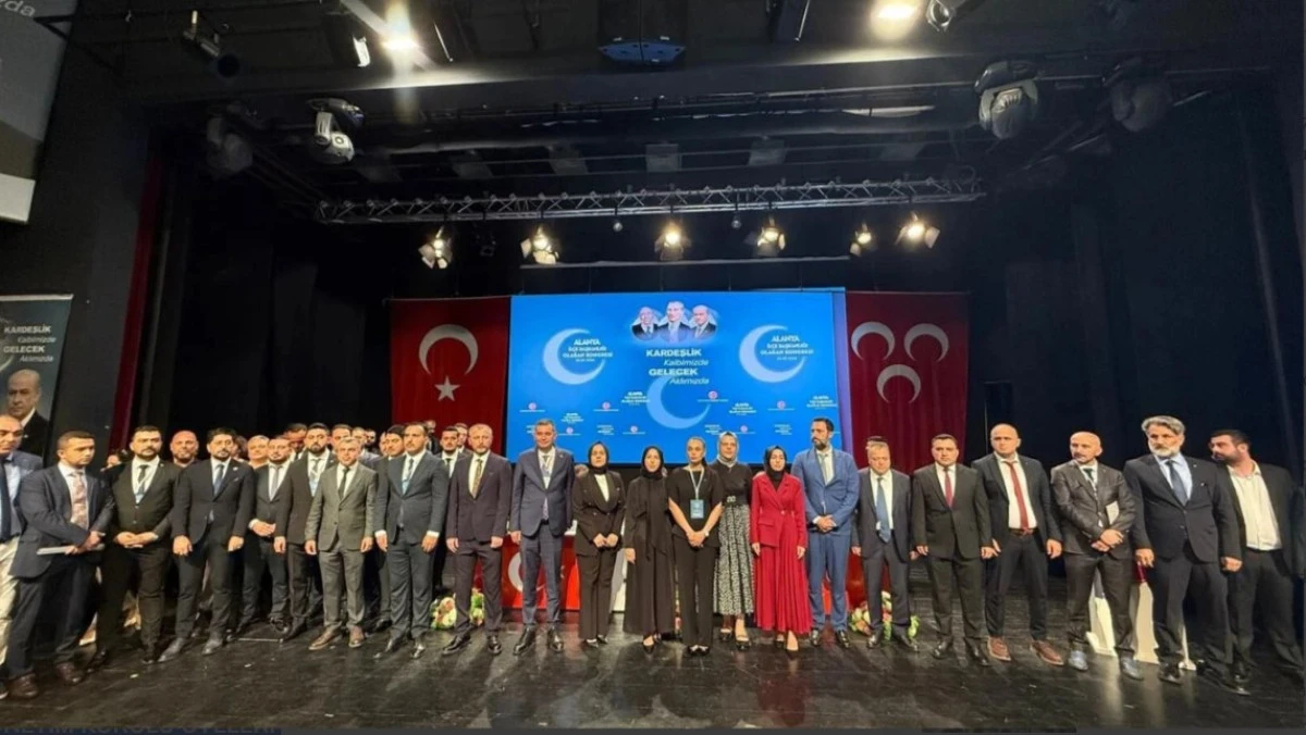 MHP Alanya'da Mustafa T&uuml;rkdoğan'ın Y&ouml;netimi Ve Delege Listesi A&ccedil;ıklandı