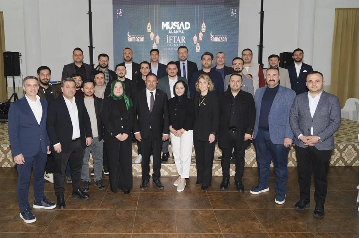 M&Uuml;SİAD Alanya&rsquo;dan Kahramanlara Vefa İftarı: Birlik Ve Beraberlik Gecesi