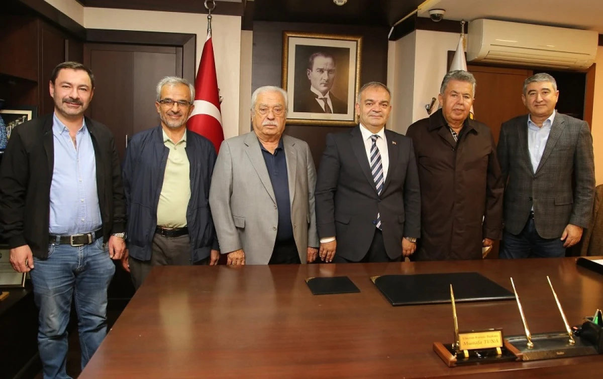Mustafa Tuna&rsquo;ya hayırlı olsun ziyaretleri