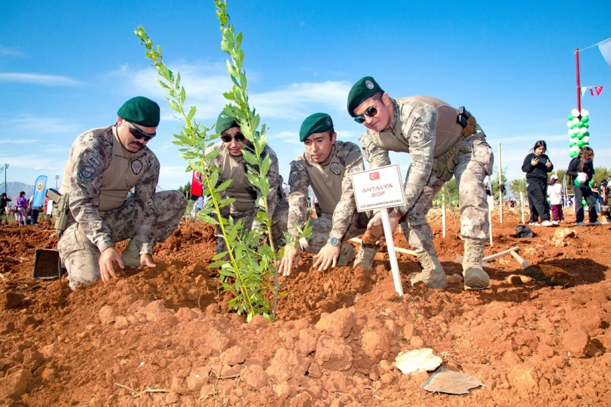 Şehitlerimiz İçin Her Bir Fidan, Geleceğimiz İçin Bin Nefes