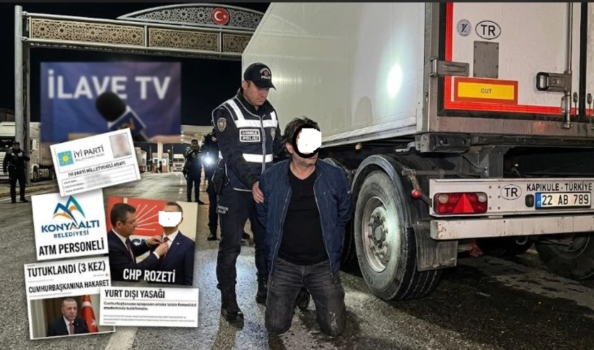 Sen Neymişsin Be Abi! Tır Dorsesinden &Ccedil;ıktı, Ge&ccedil;mişi de Peşinden Geldi