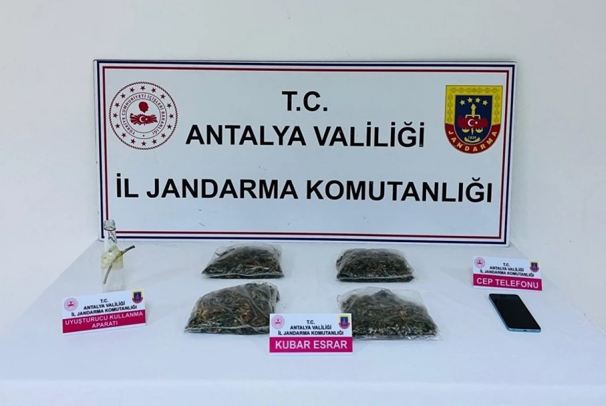 Serik&rsquo;te Uyuşturucu Operasyonu: 1 Kilo 165 Gram Esrar Ele Ge&ccedil;irildi