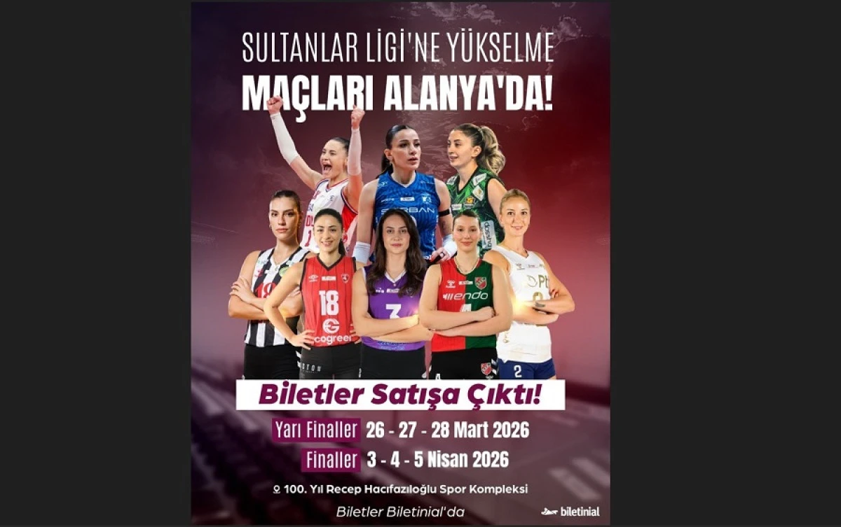 SULTANLAR LİGİ HEYECANI YENİDEN ALANYA&rsquo;DA YAŞANACAK
