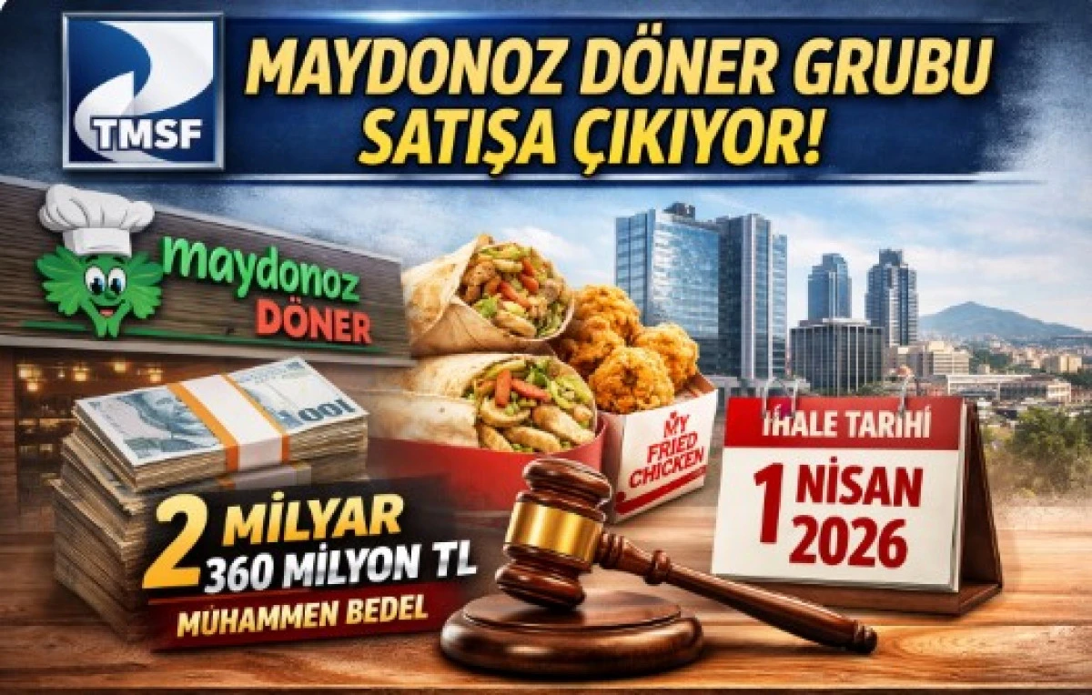 TMSF Maydonoz D&ouml;ner grubunu satışa &ccedil;ıkardı