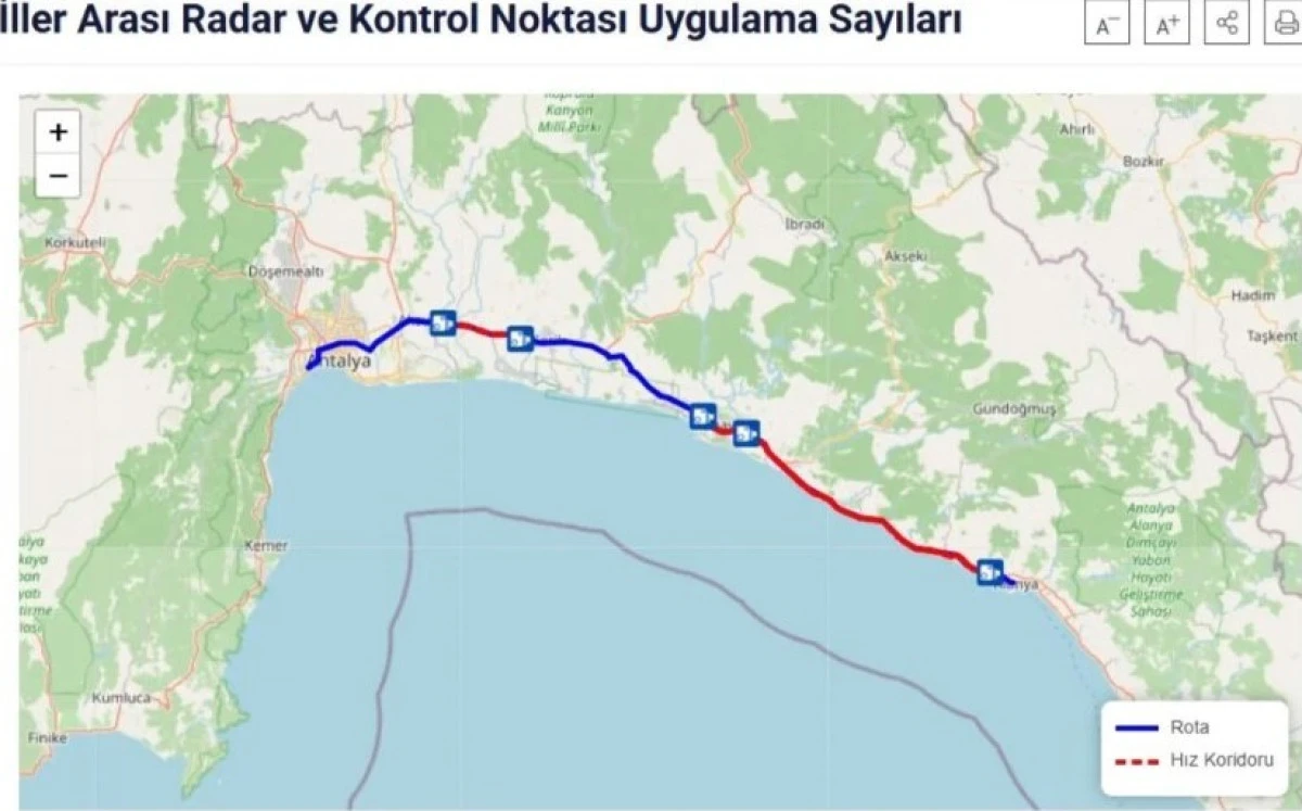 Trafikte Şeffaflık D&ouml;nemi: Radar Noktaları Paylaşıldı
