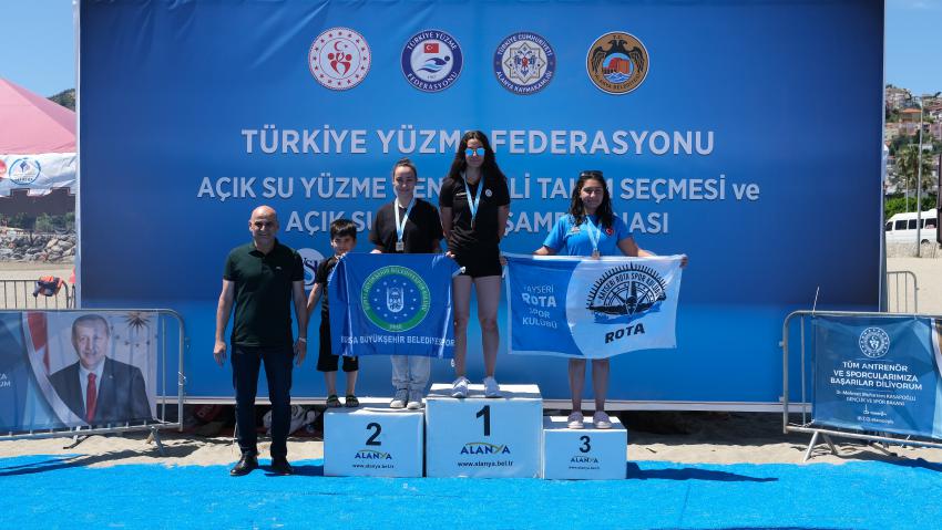 Açık Su Yüzme Genç Milli Takım Seçmesi ve Türkiye Şampiyonası sona erdi