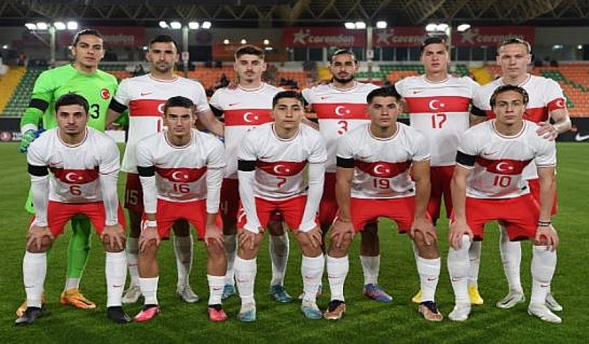 Alanya’daki maçta Ümit Milli Takımı Kosova'yı 4-2 mağlup etti 