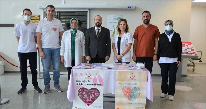 Alanya EAH’sinde Organ Bağışı Haftası Kapsamında Stant Kuruldu