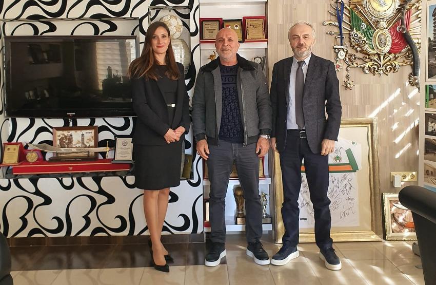 CK Enerji Akdeniz Elektrik'ten Alanyaspor'a ziyaret