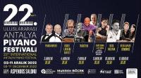 22. uluslararası Antalya Piyano Festivali Başlıyor!