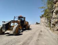 Alanya Bayırkozağacı yolu asfalta hazırlanıyor