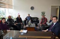 Alanya Gazeteciler Cemiyeti Üyelerinden Mustafa Etli’ye Ziyaret 