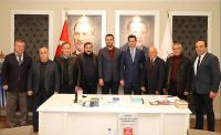 Alanya TSKGV AKP ve MHP ziyareti