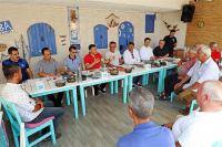 Başkan Yücel Balıkçılar Kooperatifi Üyeleri İle Bir Araya Geldi