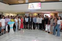  Genç Antalya gönüllüleri sertifikalarını aldı