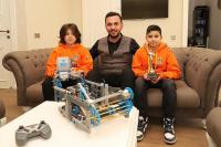 Robotik Kodlama Takımı’ndan Bakan Çavuşoğlu’na ve Başkan Toklu’ya Teşekkür