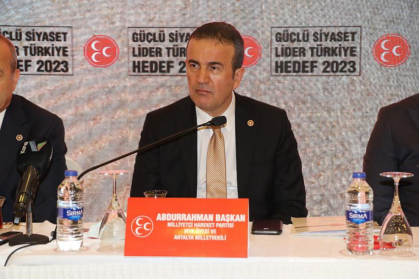  “2023 lider ülke Türkiye hedefi  politikaları destekliyoruz”